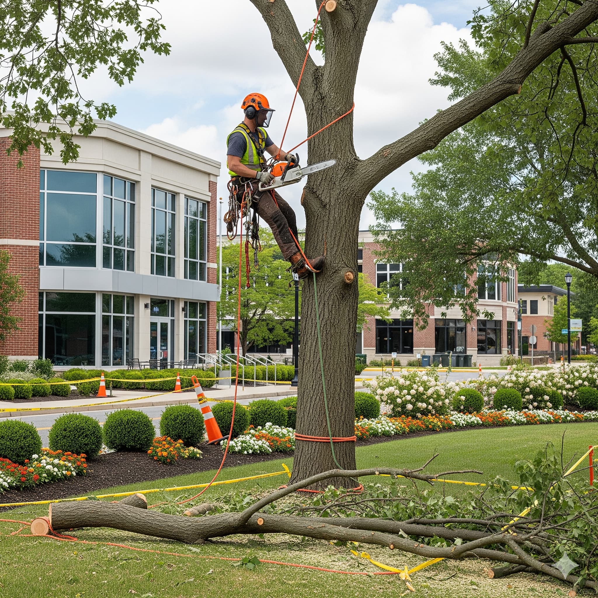 commercial tree removal west new york