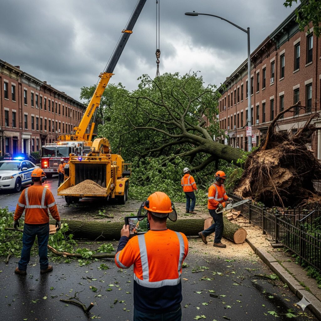 emergency tree service west new york