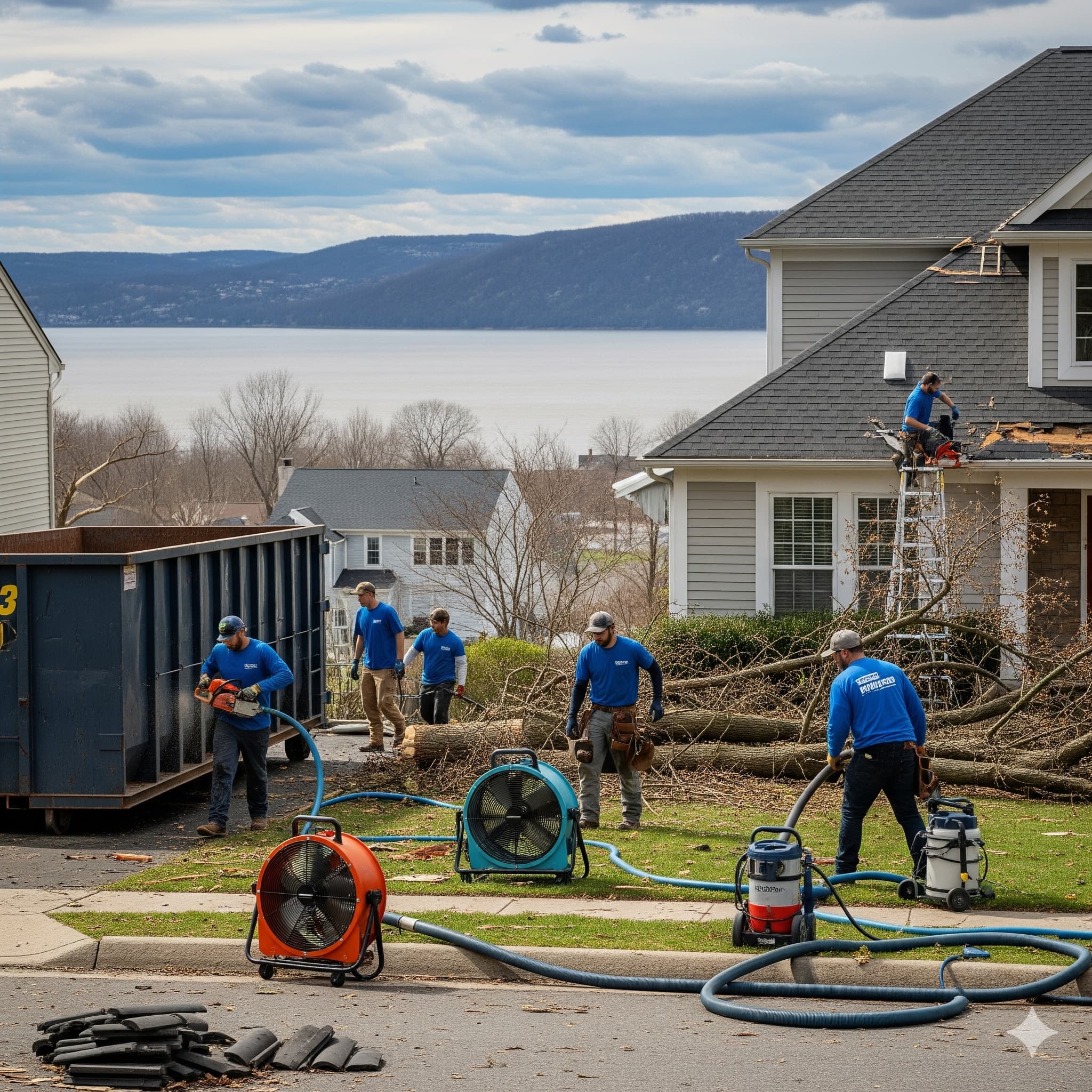 storm damage cleanup west new york
